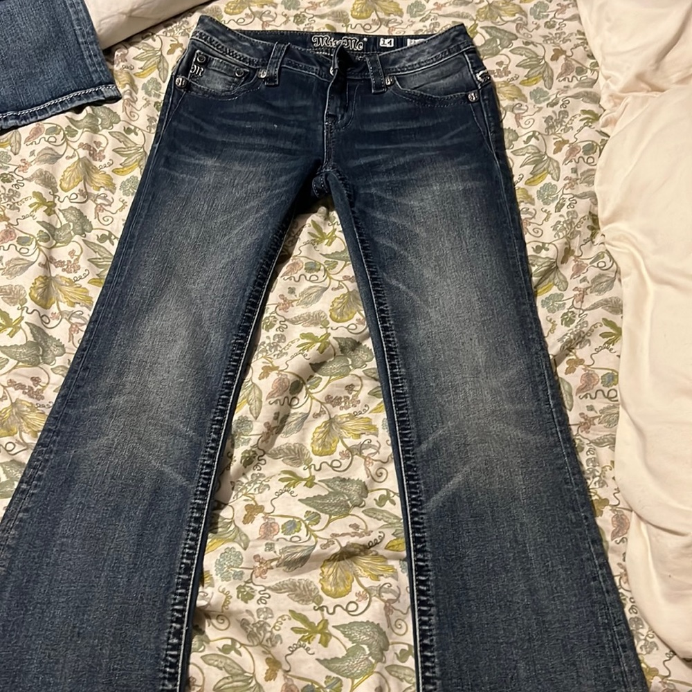 Boot cut miss me girl jeans